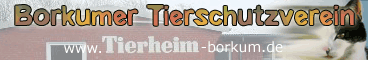 Tierheim auf Borkum Logo Tierheim auf Borkum